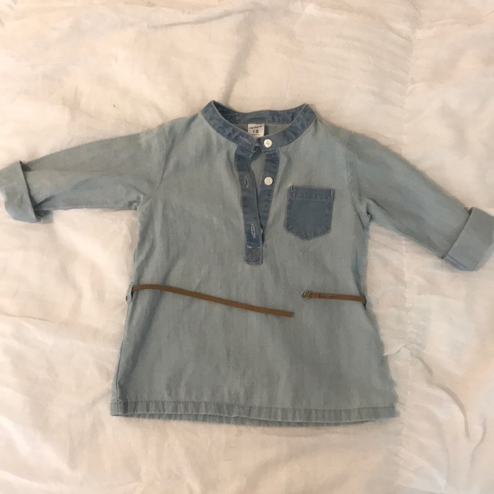 Toddler Chambray Tunic